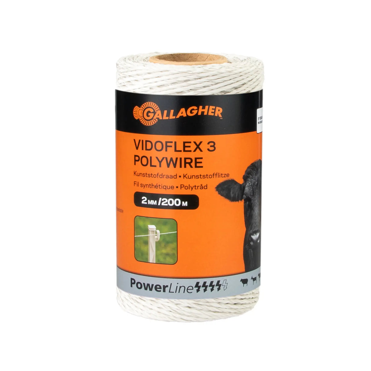 Gallagher Vidoflex 3 PowerLine - Flexibele Geleiding 200m