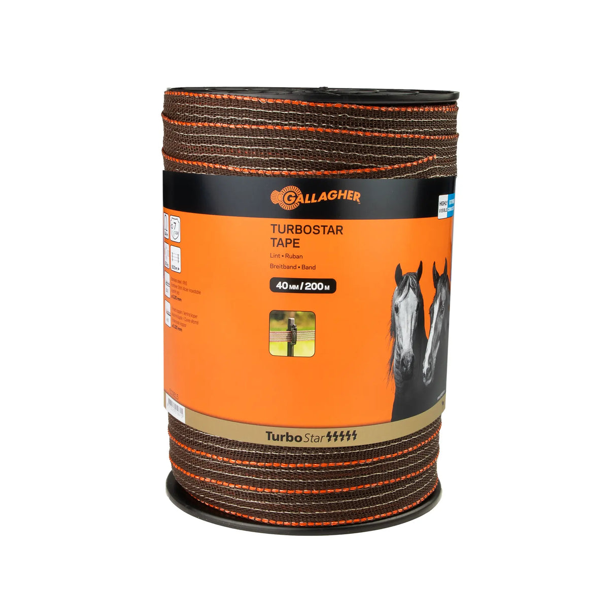 Gallagher TurboStar Lint 40mm Terra 200m - Sterk en Duurzaam