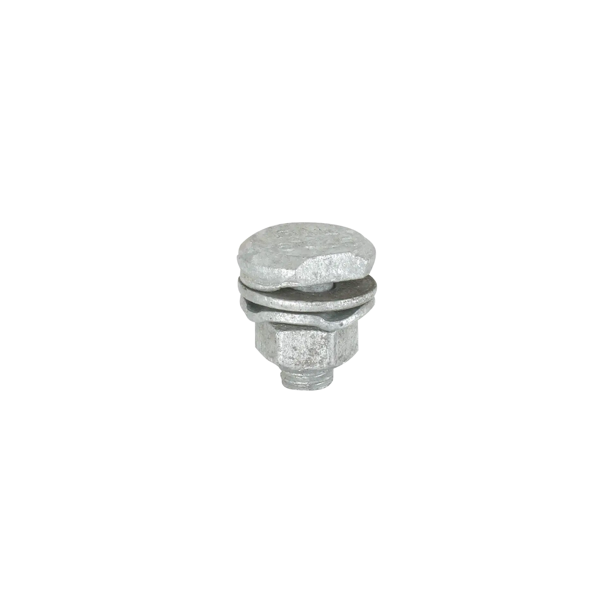 Gallagher Wire Clamp Round with Nut - 10 Pieces 