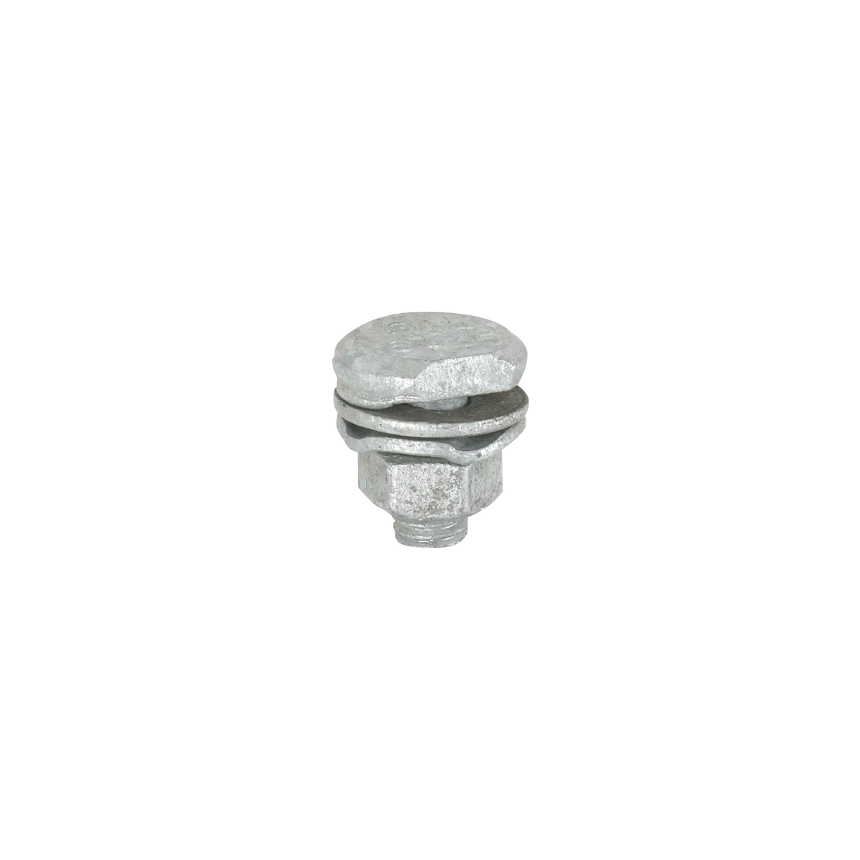 Gallagher Wire Clamp Round with Nut - 10 Pieces 