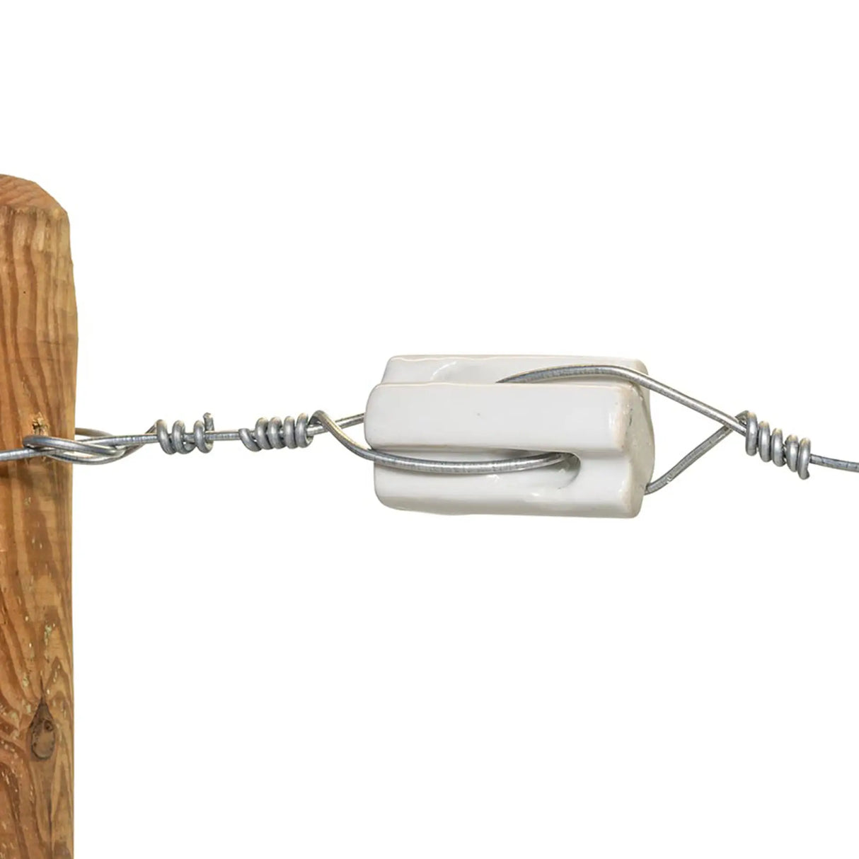 Gallagher Porseleinen Hoekisolator - Wit (6 stuks)
