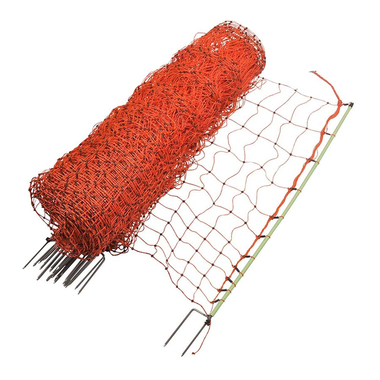 Gallagher Kippennetz Orange - Robust 50m 