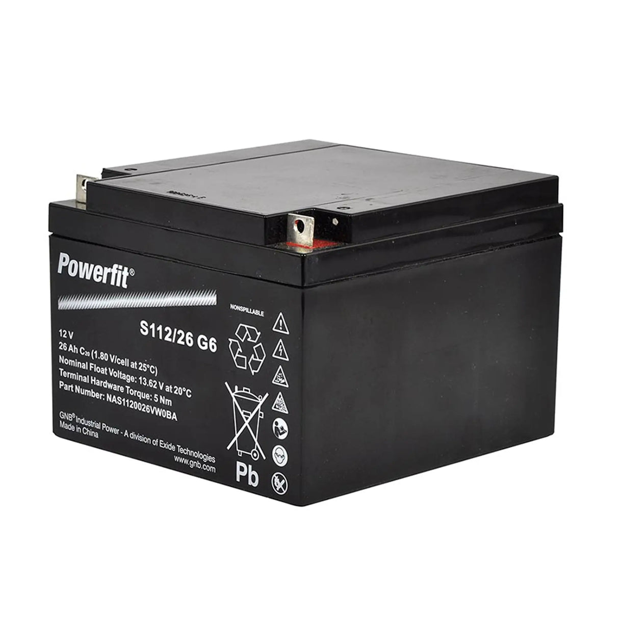 Gallagher Battery 12V/25Ah SLA - Maintenance-Free 