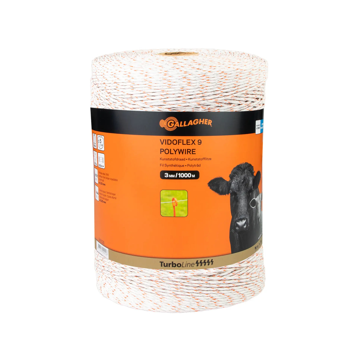 Gallagher Vidoflex 9 TurboLine Plus - Maximale Geleiding