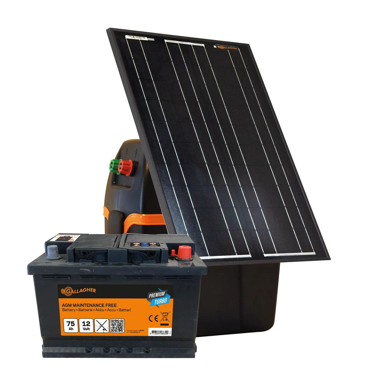 Gallagher S230 - Komplettset mit Solarpanel 