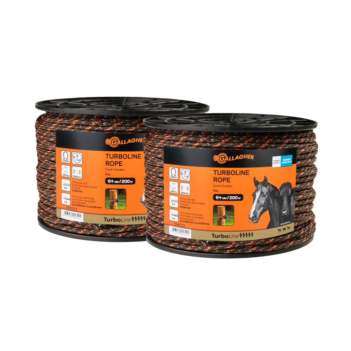 Gallagher TurboLine Cord Terra - Sécurisé et Durable 