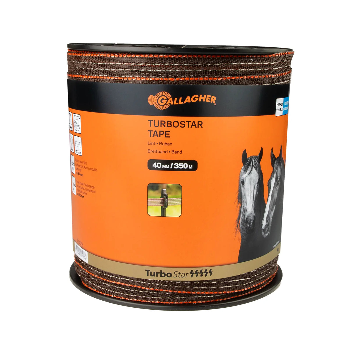 Gallagher TurboStar Lint 40mm Terra 350m - Duurzaam en Sterk