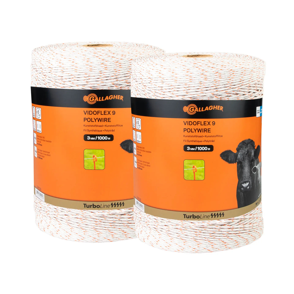 Gallagher Vidoflex 9 TurboLine Plus - Superieure Geleiding