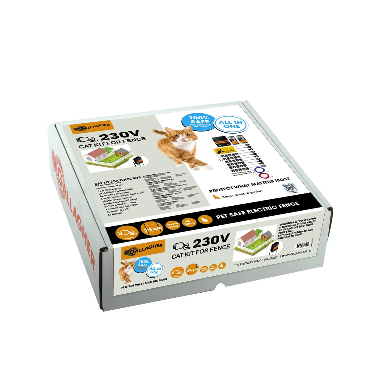 Gallagher Schutting Set voor Katten - M35 230V