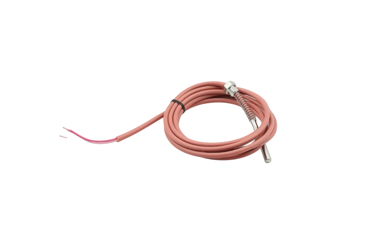 Temperature Sensor 2.00m Red Spring and Banjo Bolt