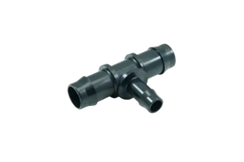 Hose coupling T-piece 19-13-19 black