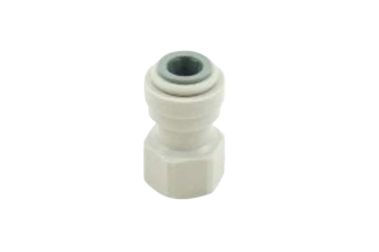 Straight connector 3/8 inch x 3/8 inch front piece