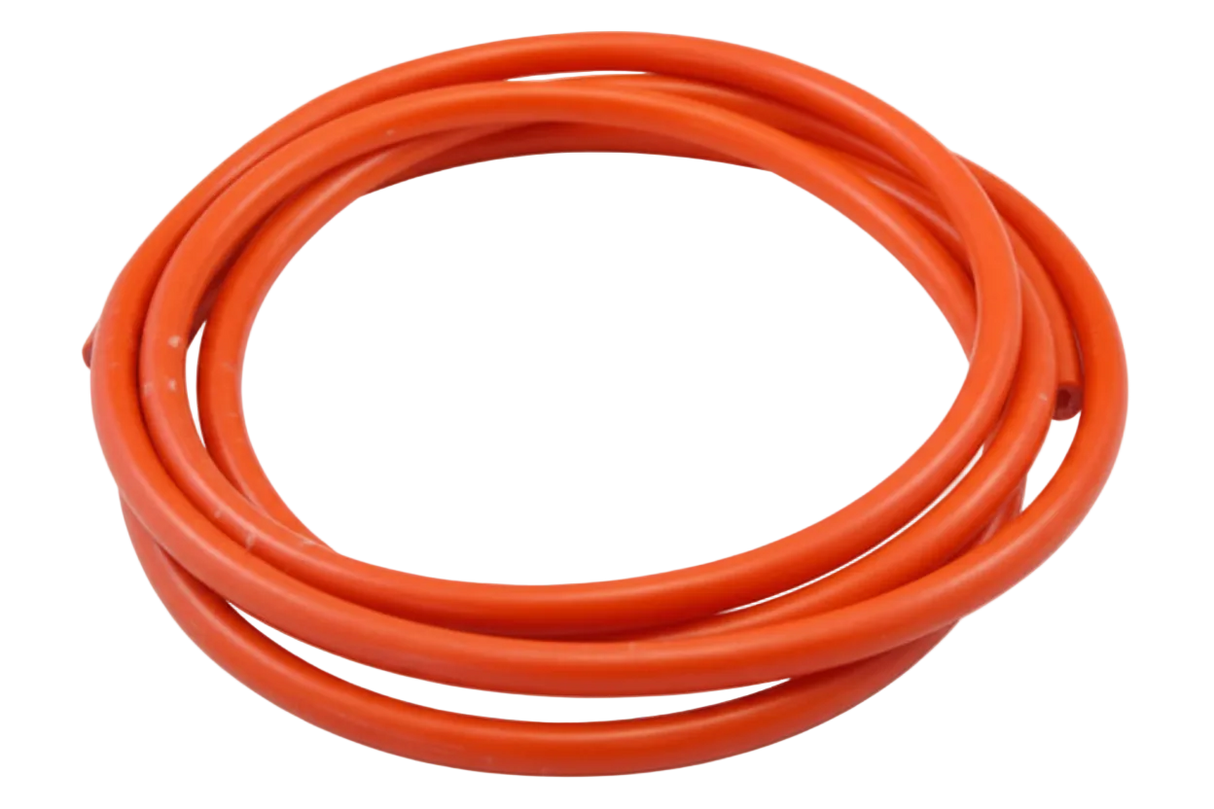 Reinforced silicone hose red 6 x 3.2 mm 