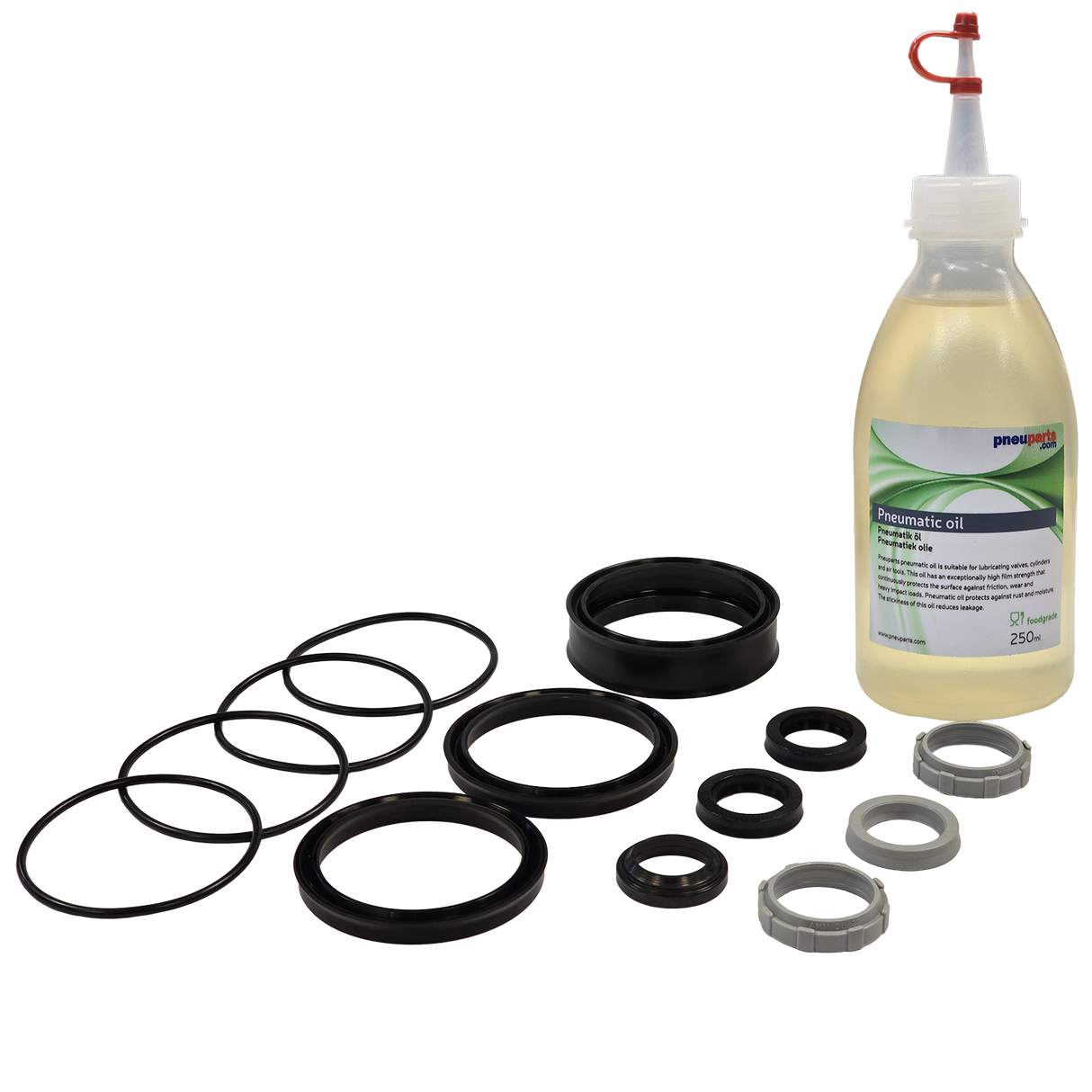 Repair Kit Cylinder Front/Rear Gate A3 With Oil