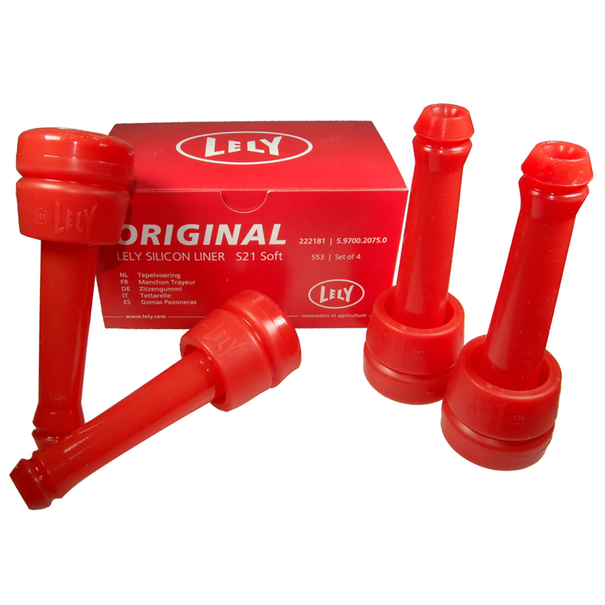 Silikonnippliner Lely 558