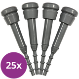 HappyLiner FLS-0021 Silikon Zitzengummi geeignet für Lely - Set 4 Stück 