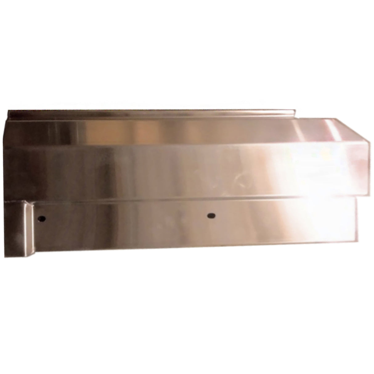 Cover plate arm stainless steel - 3mm - RIGHT Corr. Lely 5.1003.1266.0