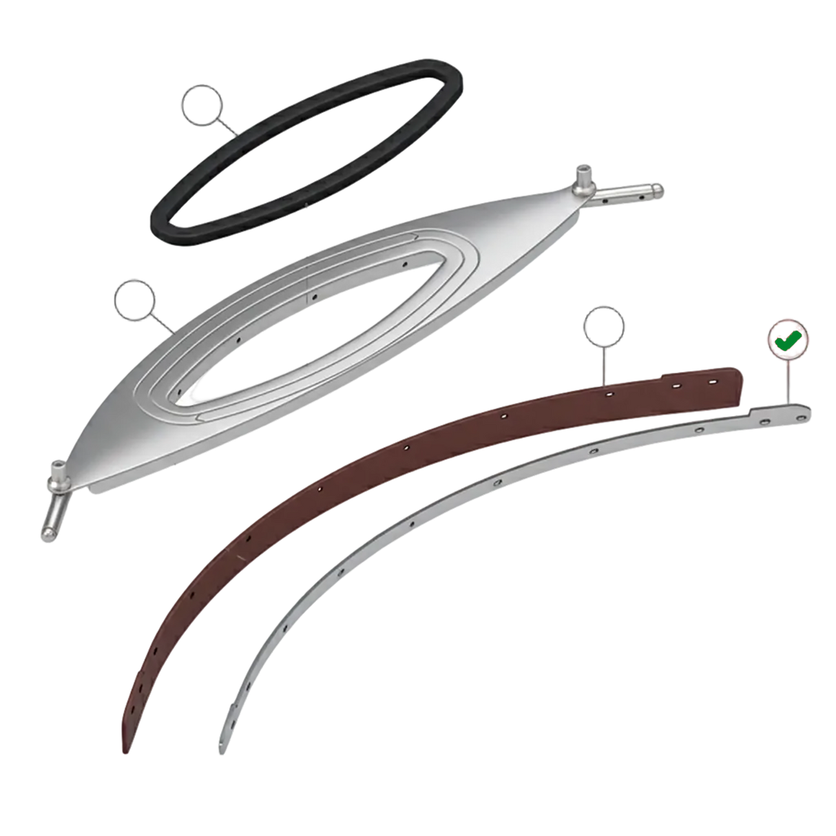 Lely Barre de Support Racleur 5.4008.1433.0