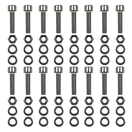 Jeu de boulons, écrous et rondelles t.b.v. cadre de brosse 253028