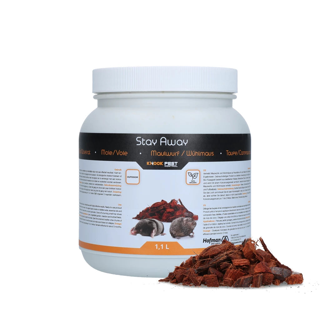 Knock Pest Stay Away Mol en Woelrat 1,1 Liter