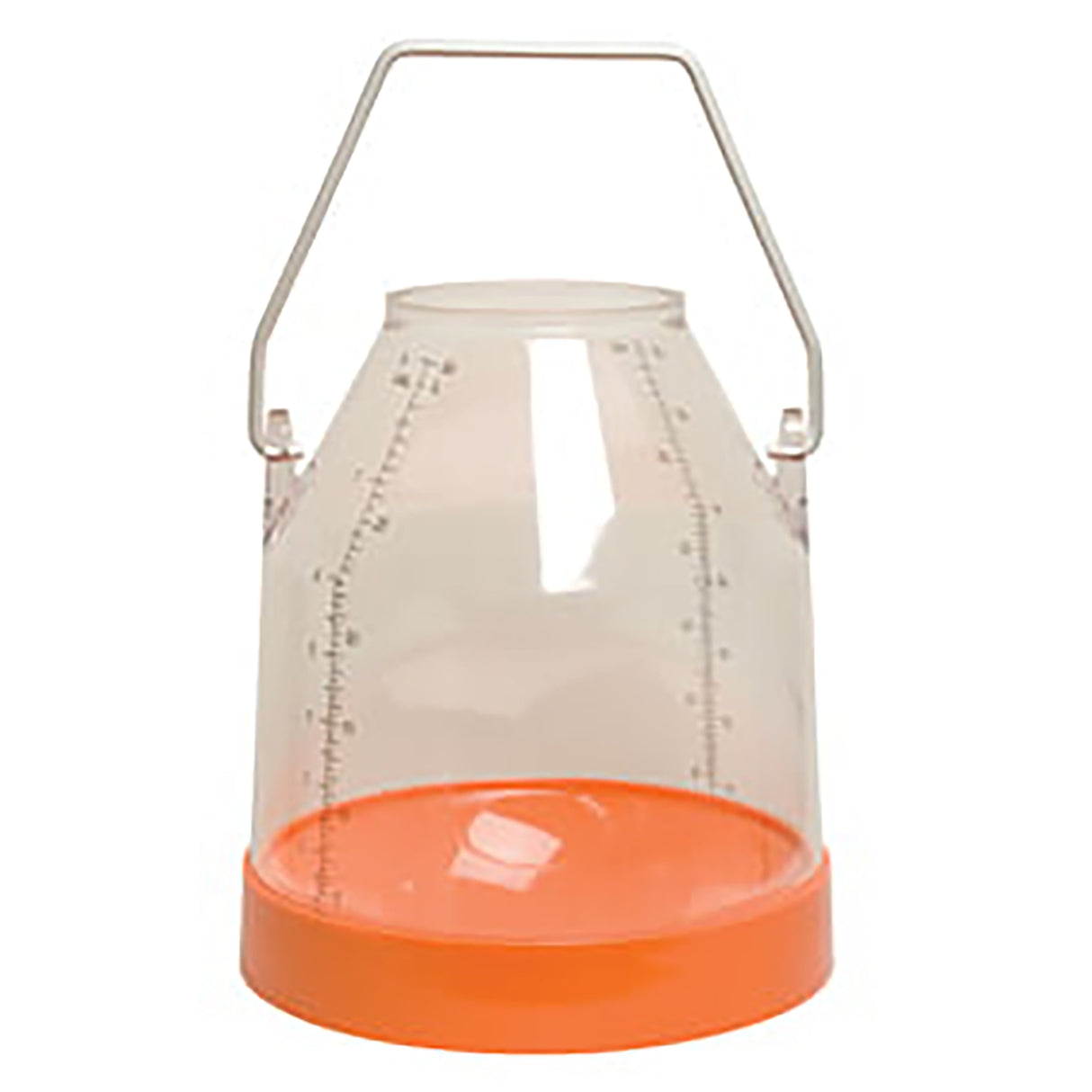 Melkemmer, oranje, 30 ltr, hendel hoogte 117mm