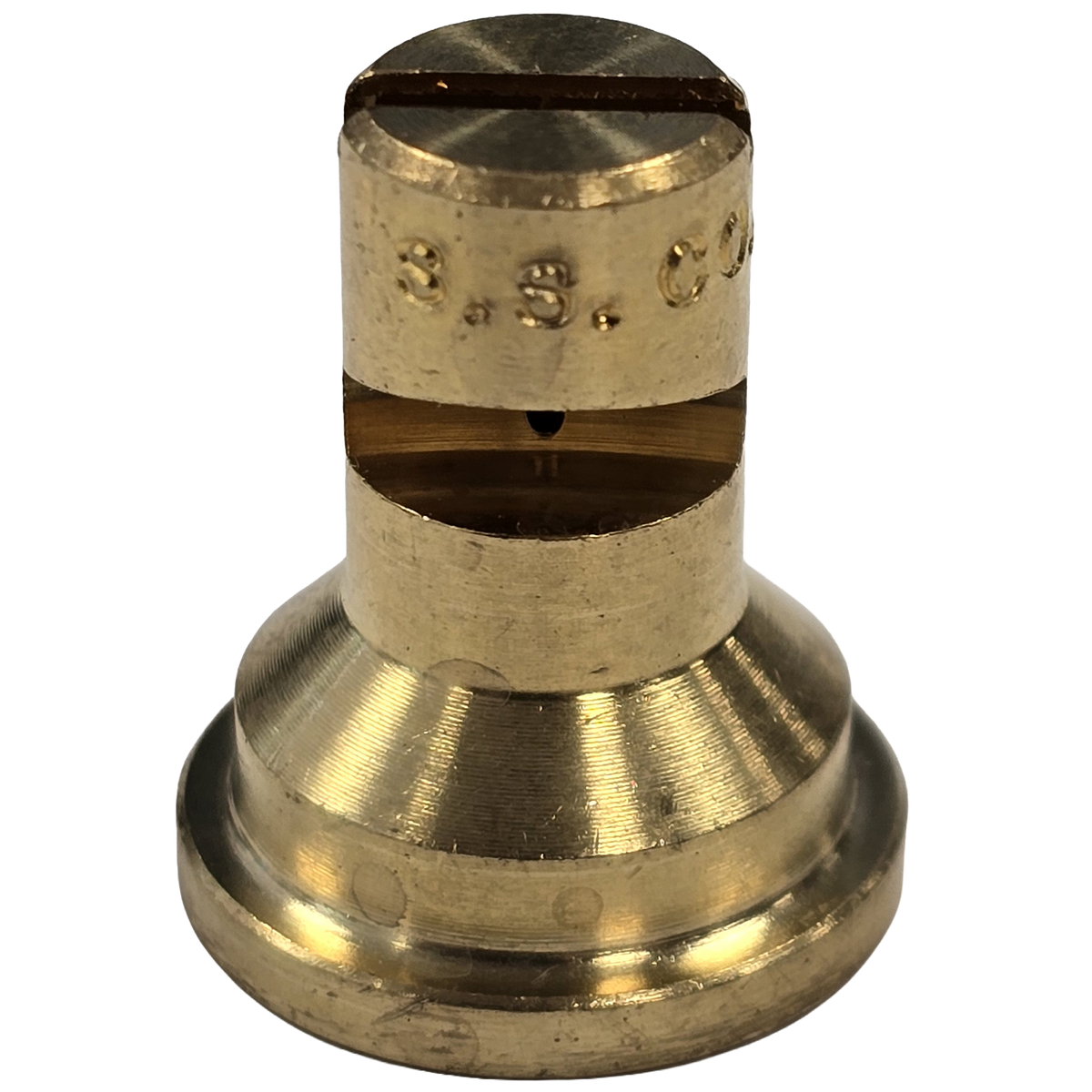 Sproei nozzle voorzijde met messing tip