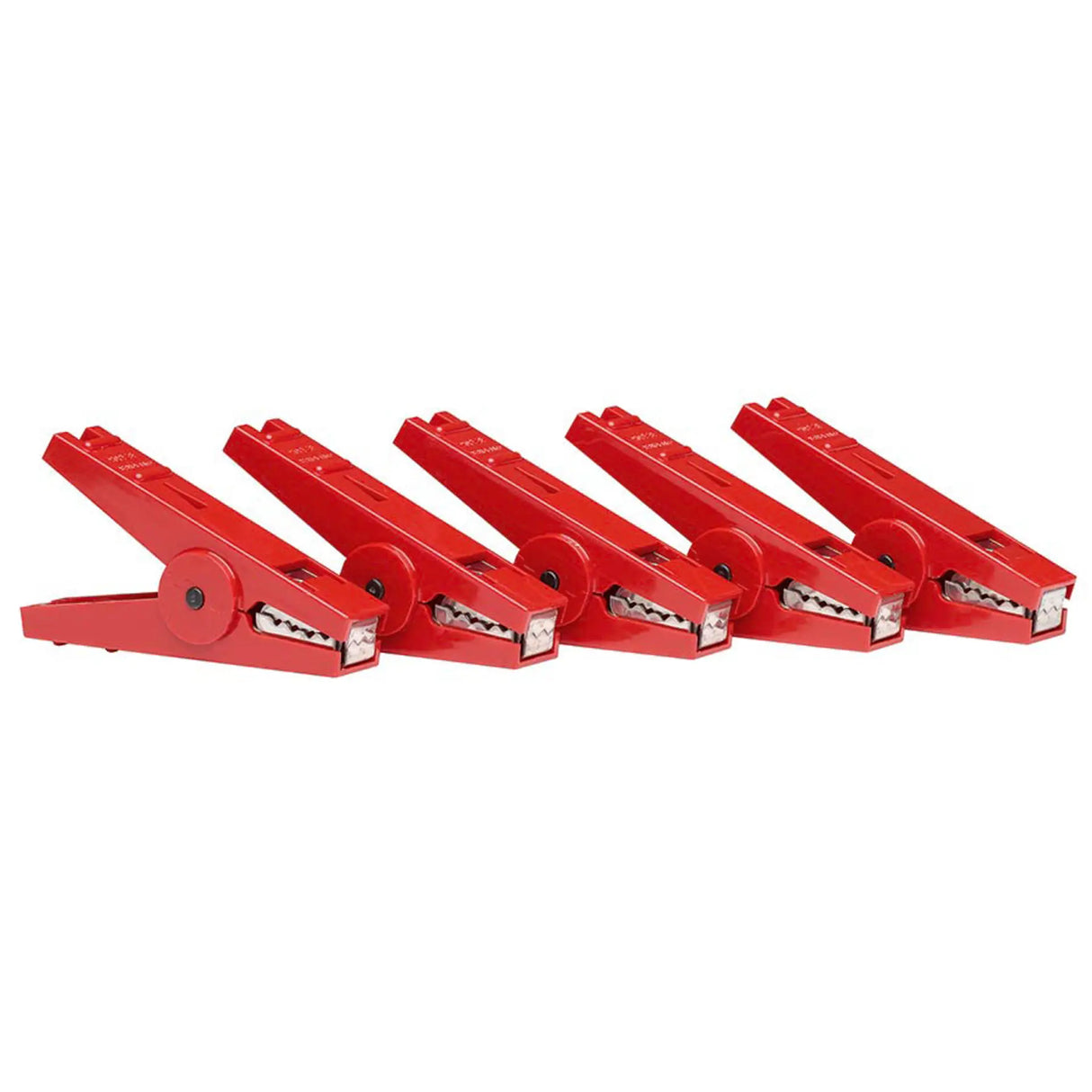 Gallagher Krokodilklemme Rot - Set von 5 