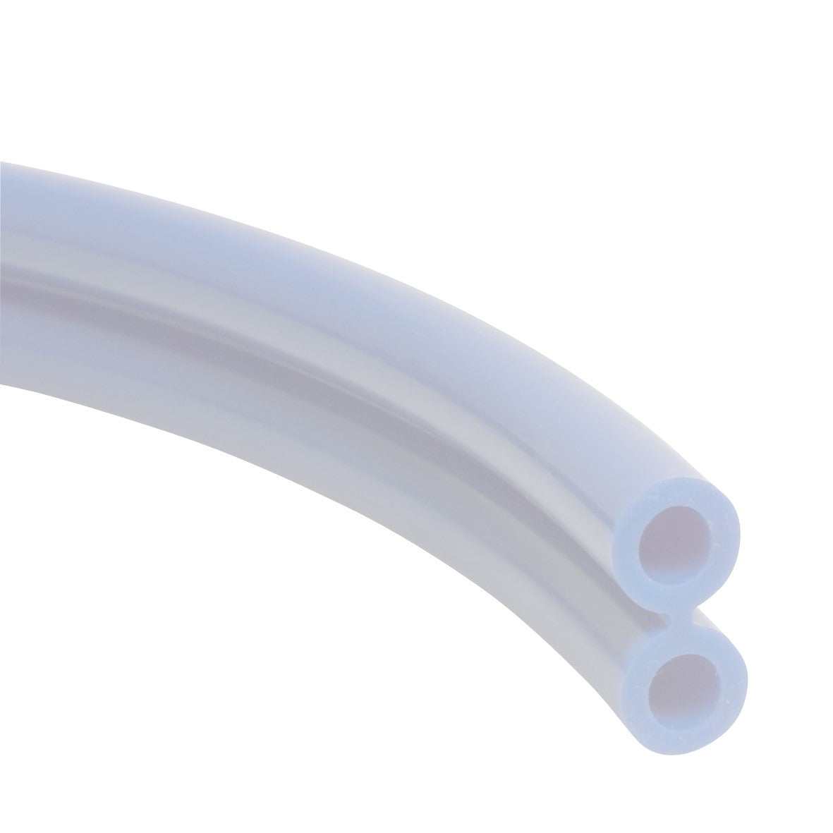 Pulsationsslang DUBBEL silikon 7 x 14mm per rulle 20 m 