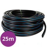 Tuyau de Pulsation en Caoutchouc Double 7,6 x 13,2 mm Bande Bleue Rouleau 25 mètres 15% de Réduction