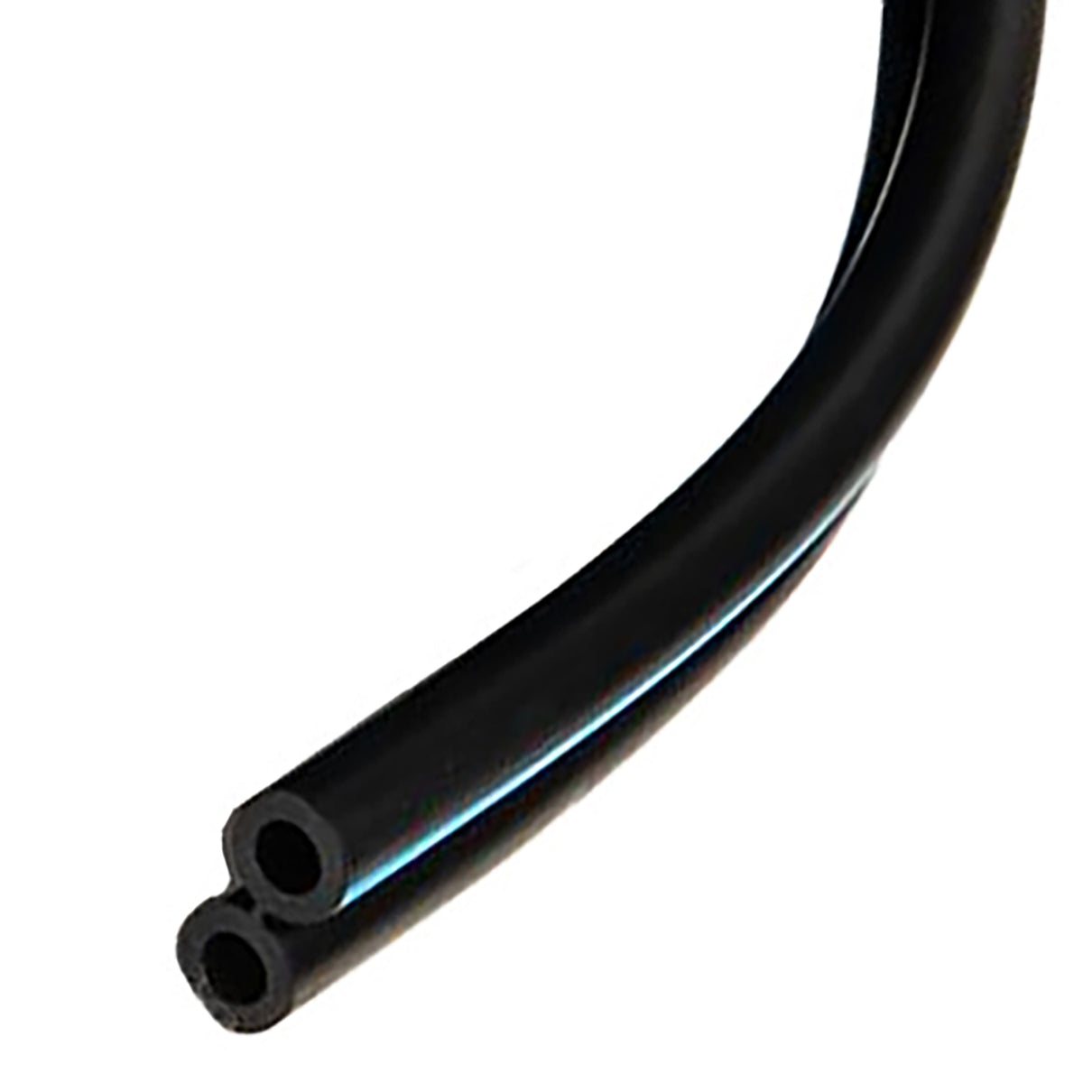 Pulsation hose Rubber Double 7.6 x 13.2mm Blue Stripe