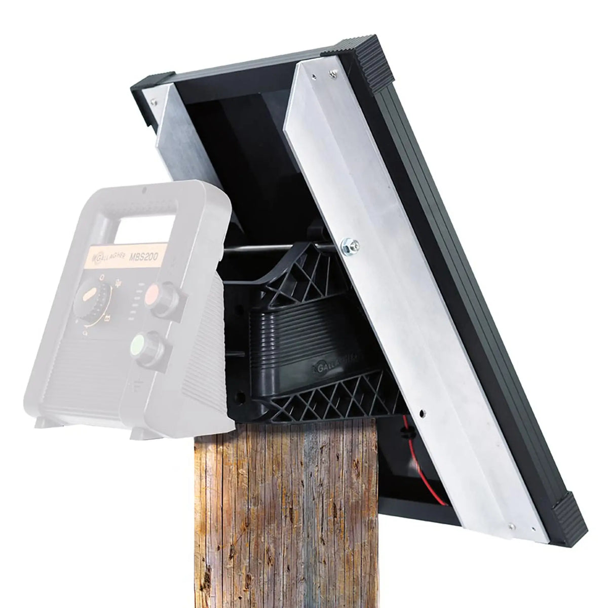 Gallagher 20W Solar Kit + Bracket - Efficient Set 