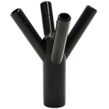 Jetter kunststof met gat, verdeelstuk 6.9-9.9mm + 13-17.5mm