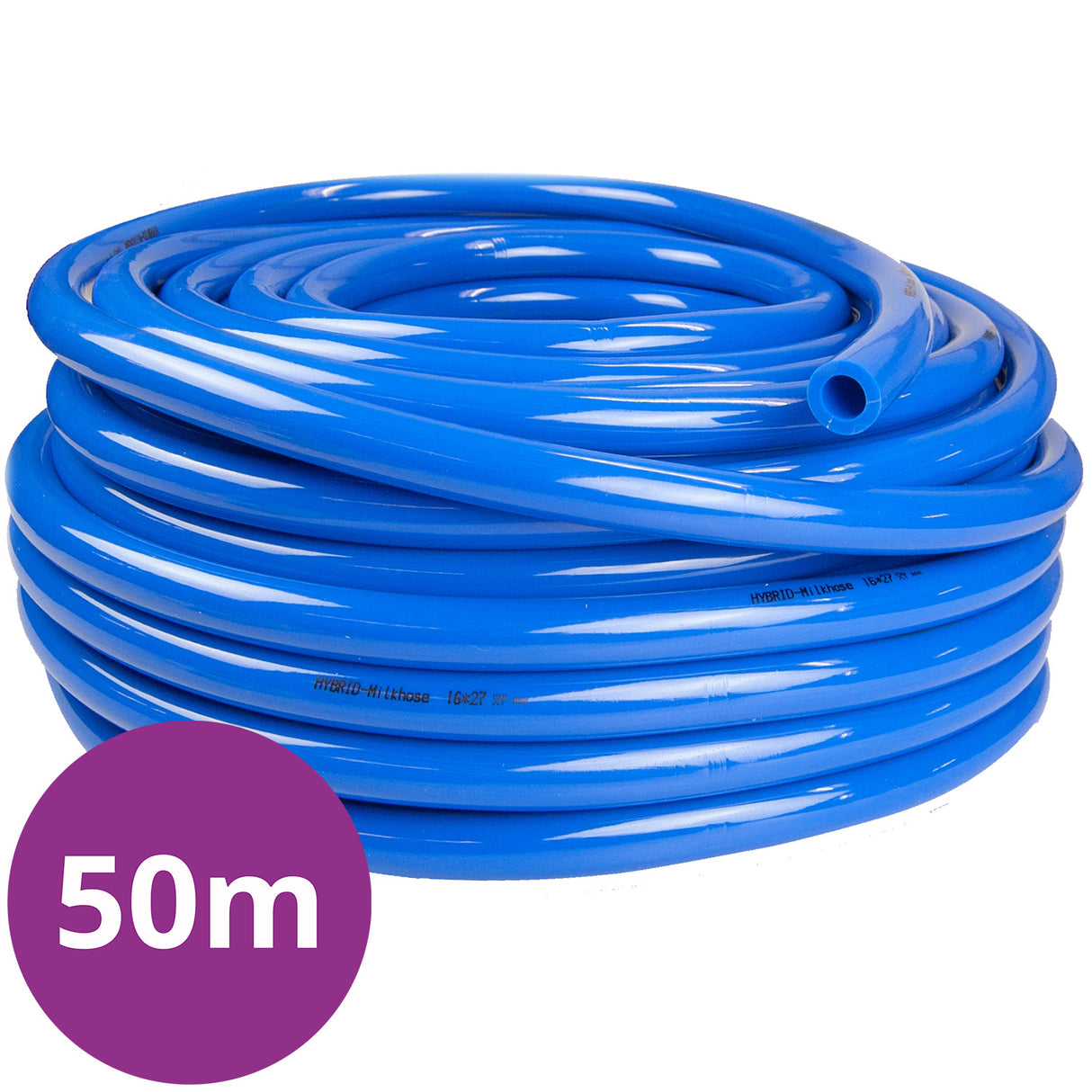 HybridHose Tuyau à lait Rouleau 16 mm x 27 mm 50 mètres 20% de réduction