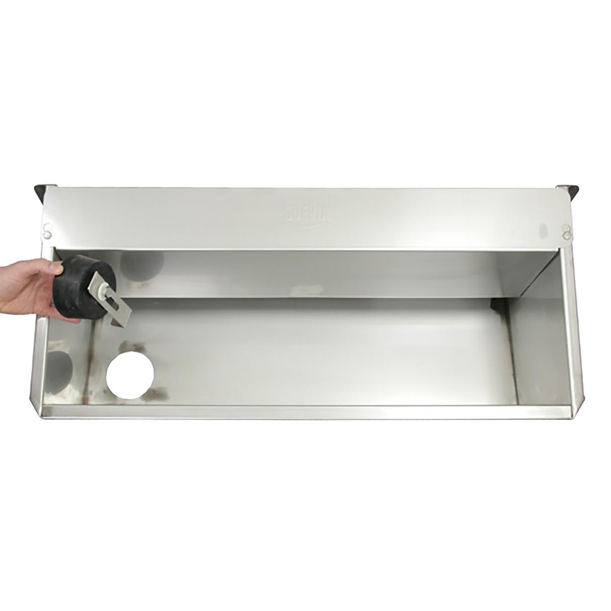 Compact Drinking Trough 6150 stainless steel 100cm Suevia