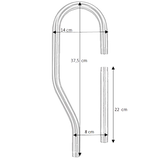 Ringrohr-Verbindungsset 3-4" Edelstahl Suevia