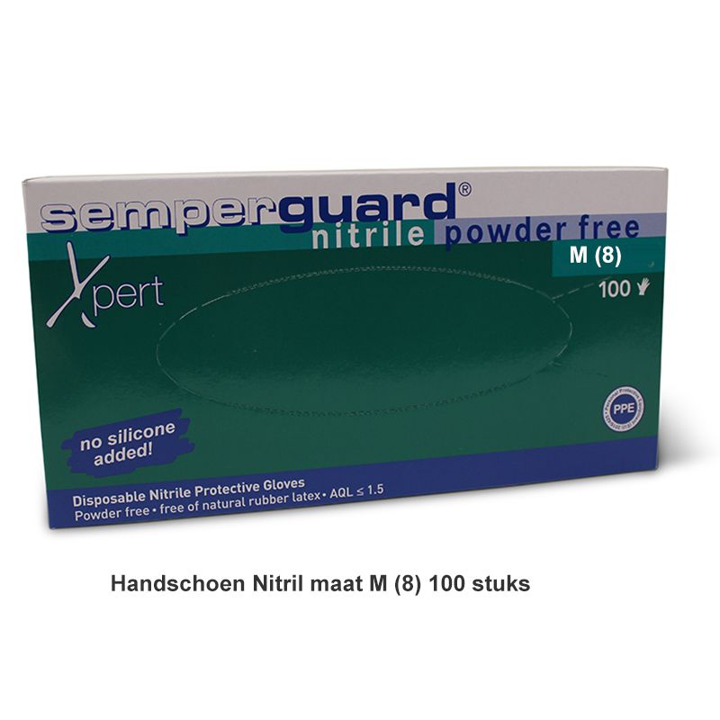 Glove Semperguard Xpert Nitrile (8) M 100-pcs