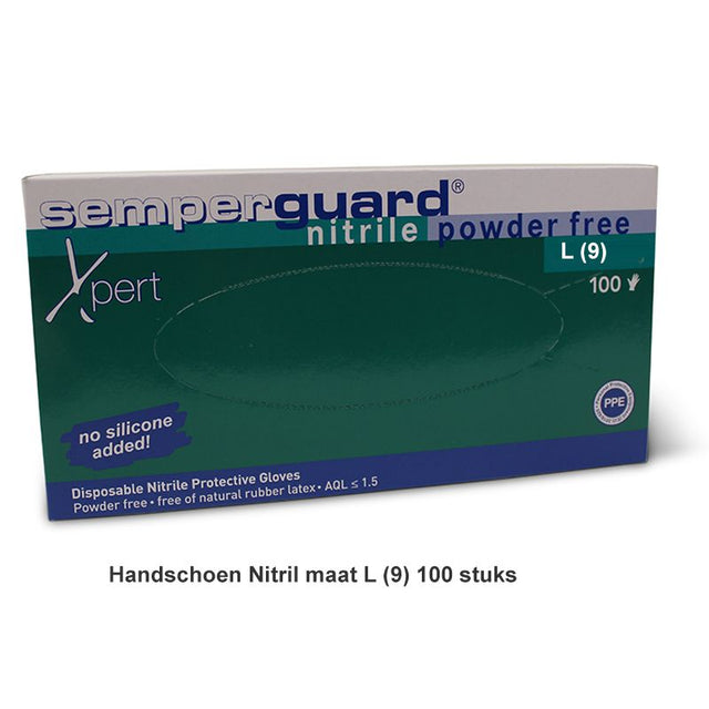Handschuh Semperguard Xpert Nitril (9) L 100-st – HappyFarmer
