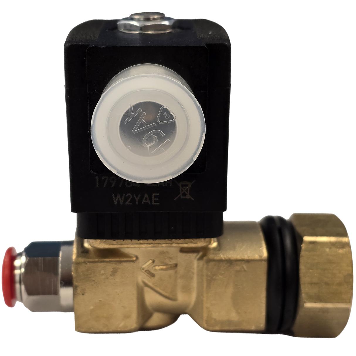 Elettrovalvola 230V 50-60Hz 4.0 CON 3/4" l 63 mm Förster alimentatore per vitelli