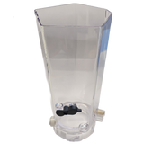 Mixer jar MD 2 nozzles without bottom 