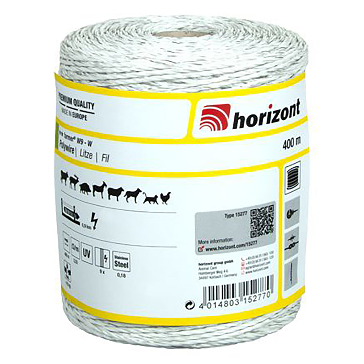 Feirmeoir Wire W9-W (9R/3.4) - 400mtr