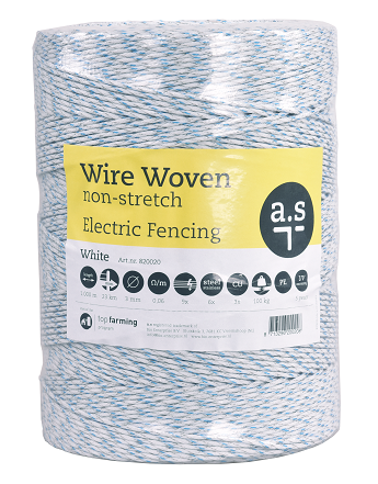 A.s Wire Woven White (1.000m)