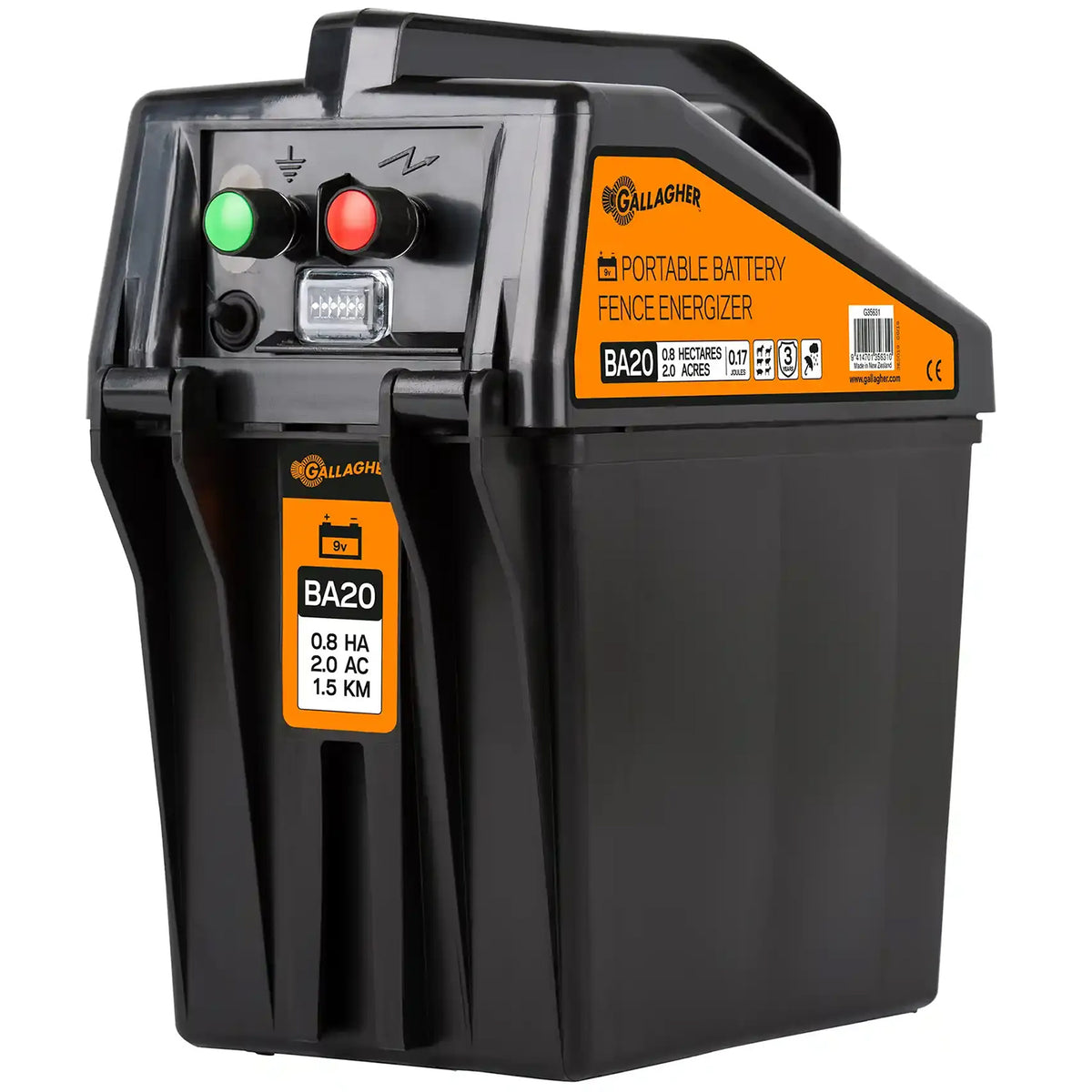 Gallagher BA20 batterij-apparaat (9/12 V)