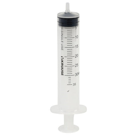 Disposable syringe, Luerlock 3-piece