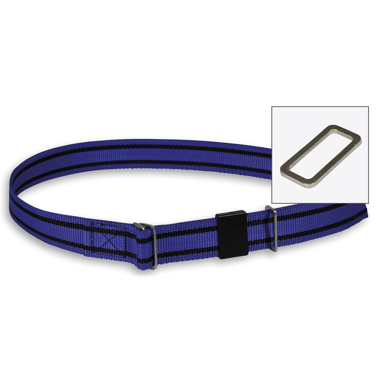 Halsband Blauw-Zwart