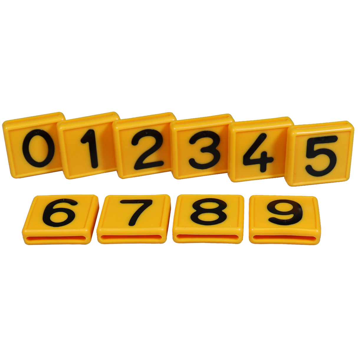 Numbers Yellow-Black