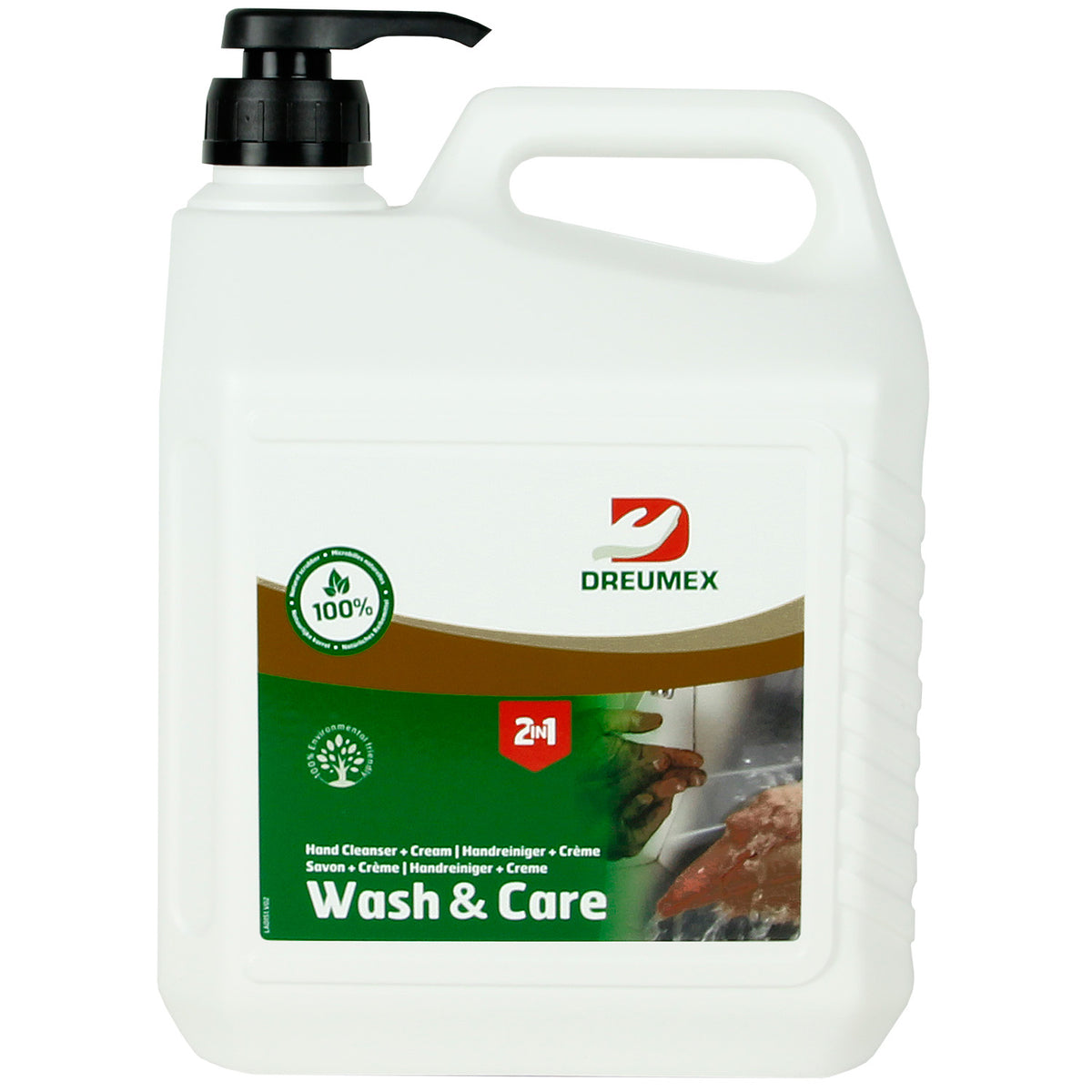Dreumex Tvätt- & skötselburk med pump 3 liter