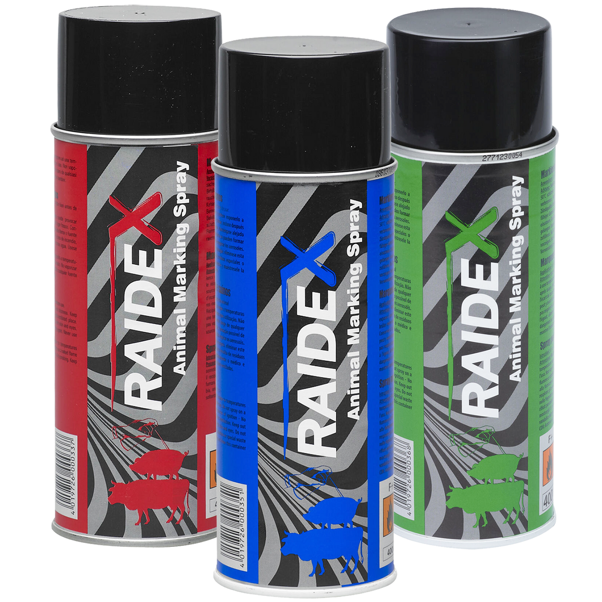 Merkspray Raidex Rundvee & Varkens 400ml
