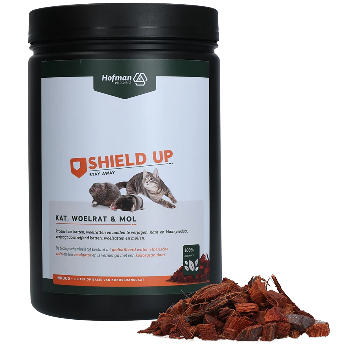 Shield Up Stay Away Kat/Woelrat/Mol 3 Liter