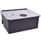 Voerdoos PRO RAT metaal/kunststof XL met 2 klemmen