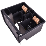 Voerdoos PRO RAT metaal/kunststof XL met 2 klemmen